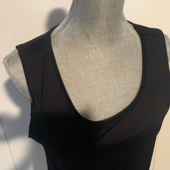 🕚 DANA BUCHMAN TANK TOP BLACK  SIZE MED - Picture 5 of 7